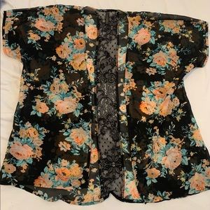 Floral kimono